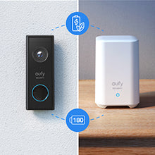 eufy Slimme wifi deurbell  met  solar camera